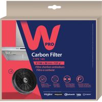 Wpro Extractor Fan Carbon Filter AMC 145 C00384667