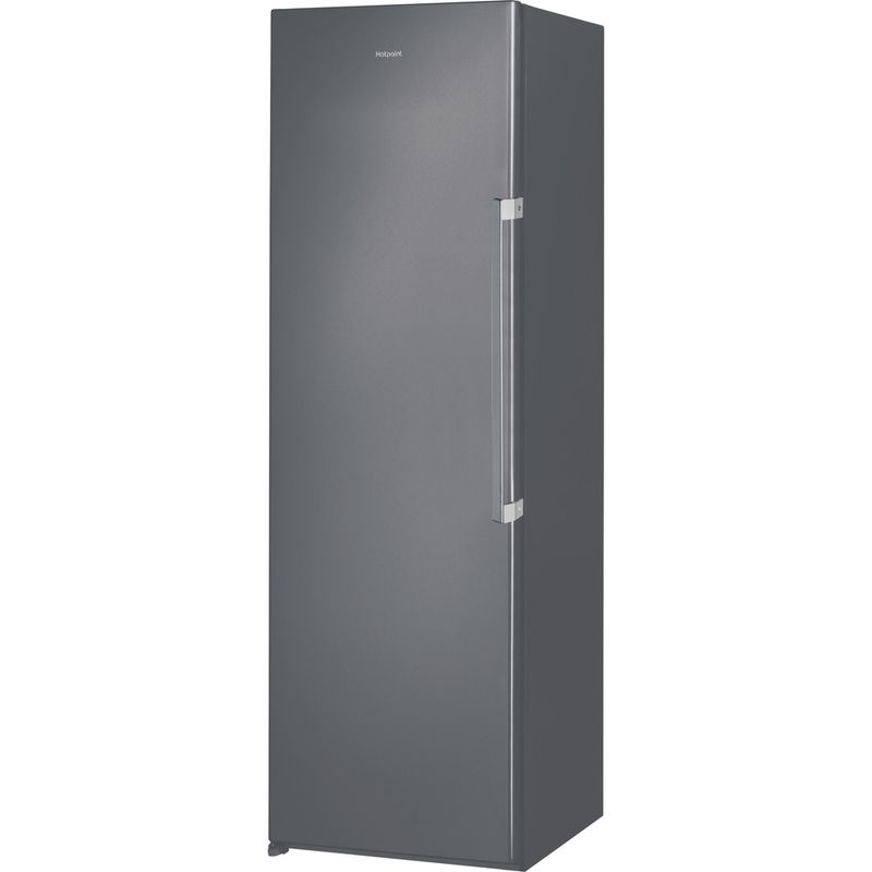 Hotpoint Freezer Freestanding UH8 F2C G UK Graphite Perspective