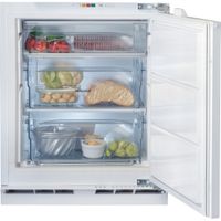 Hotpoint Low Frost Integrated Undercounter Freezer - Steel - Holds 5 Shopping Bags - E Rated - HBUFZ011.UK