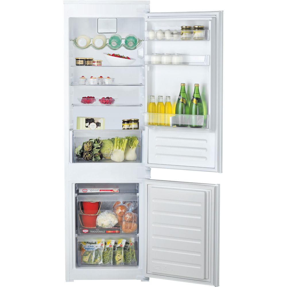 Hotpoint Low Frost 70/30 Integrated Fridge Freezer - White