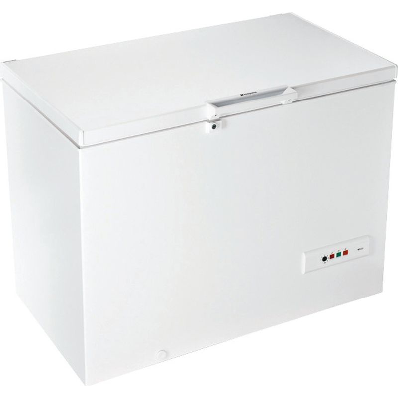 Hotpoint Freezer Freestanding CS2A 300 H FA 1 White Perspective