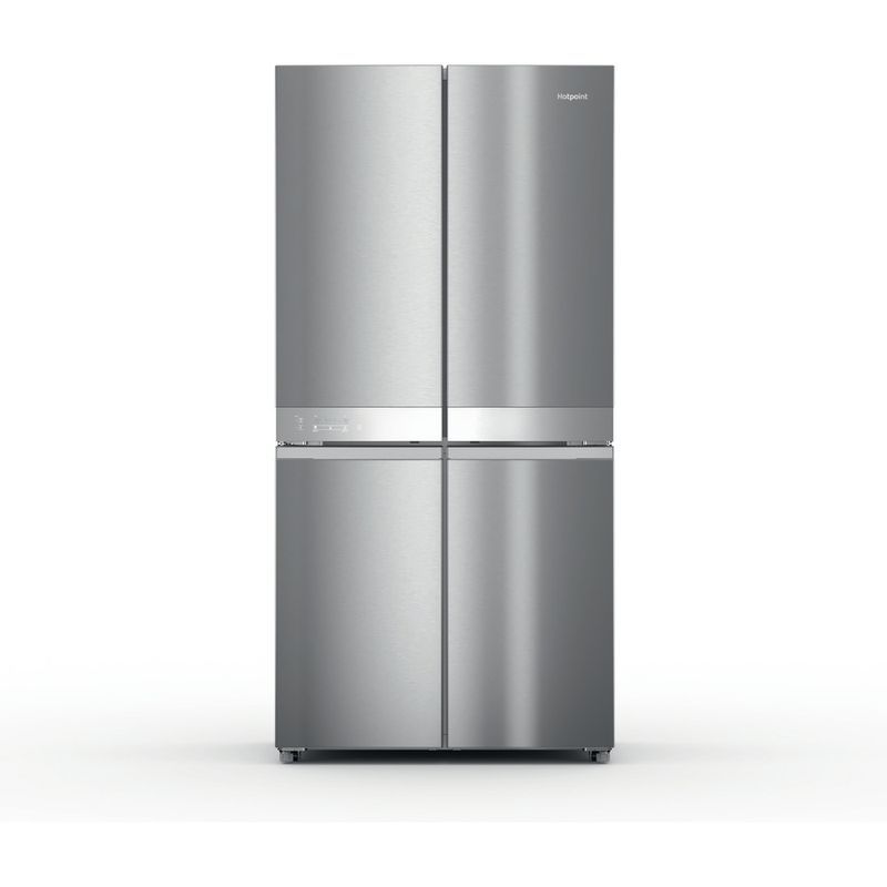 Hotpoint Side-by-Side Freestanding HQ9 B2L G Inox Look Frontal