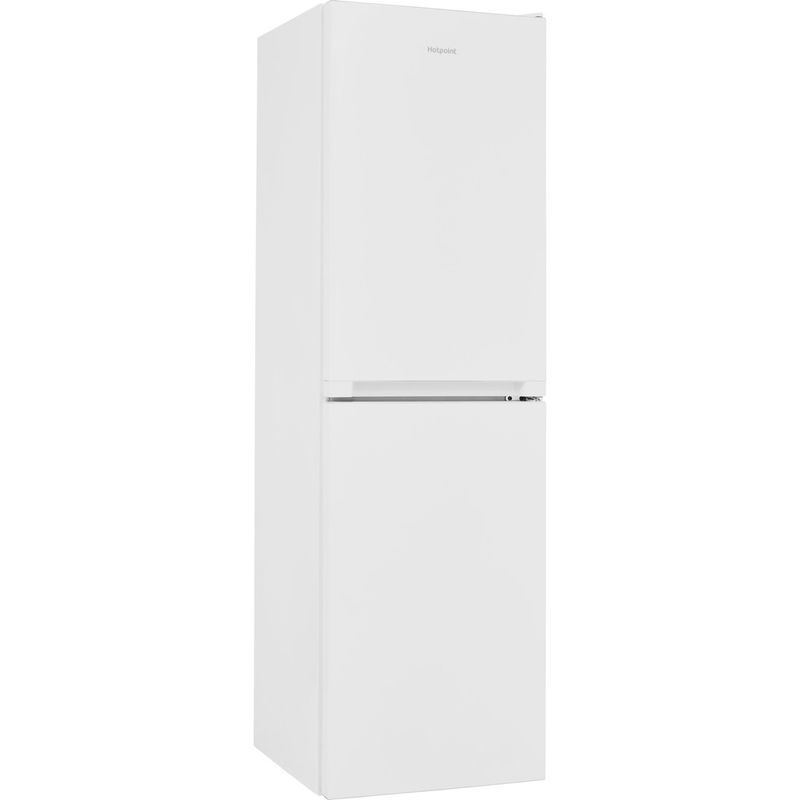 Hotpoint Fridge Freezer Freestanding HBNF 55182 W UK White 2 doors Perspective