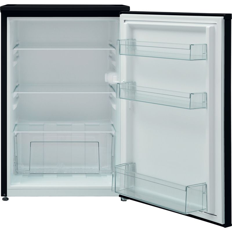 Hotpoint Refrigerator Freestanding H55RM 1120 B UK Black Frontal open