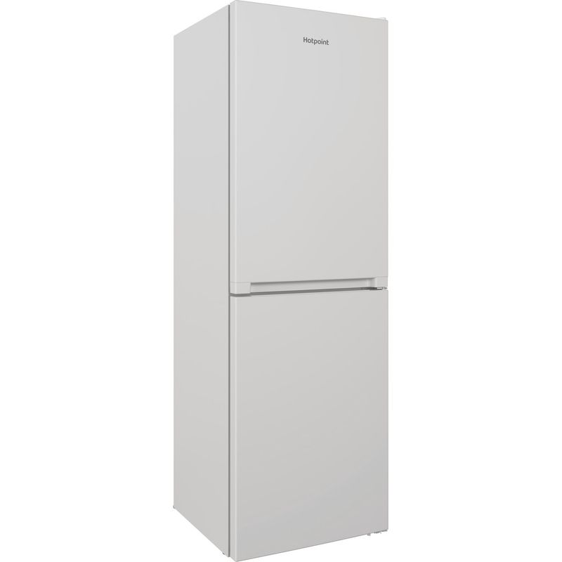 Hotpoint Fridge Freezer Freestanding HBTNF 60182 W UK White 2 doors Perspective