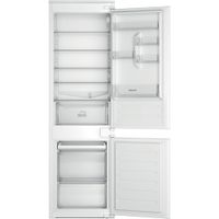 Hotpoint Low Frost 70/30 Integrated Fridge Freezer - White - Holds 15 Shopping Bags - E Rated - HTC18D011A1