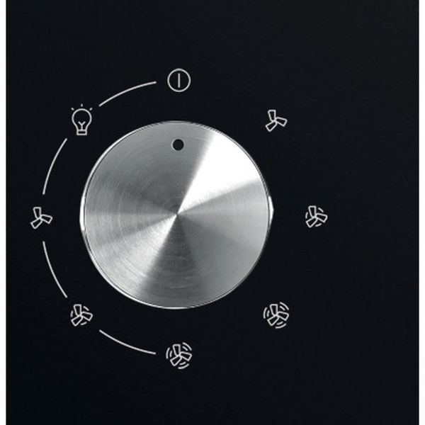 Hotpoint HOOD Built-in PHVP62FLMK Black Freestanding Mechanical Control panel