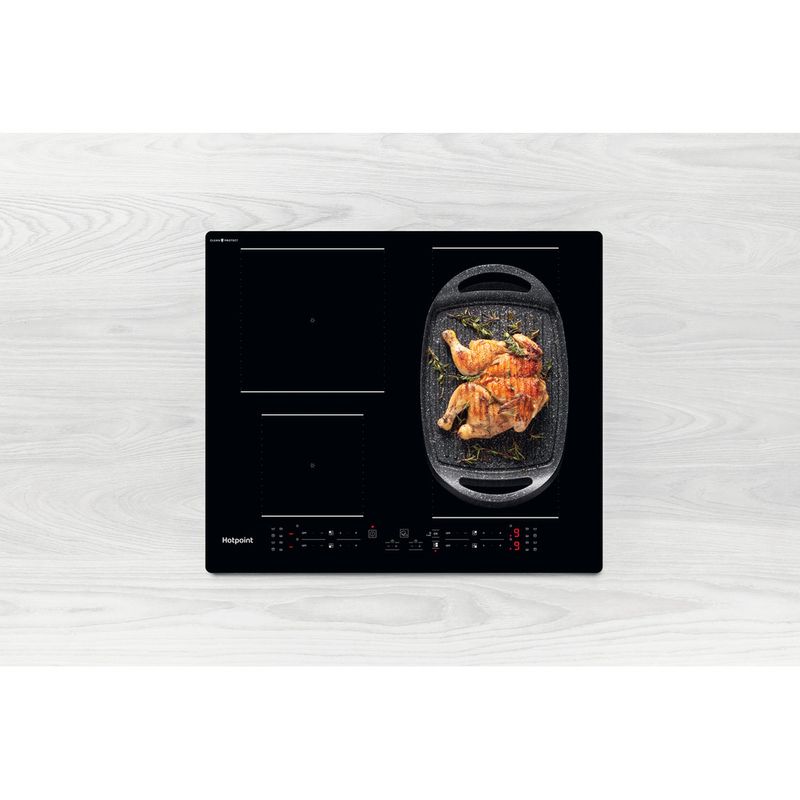 Hotpoint HOB TB 2460B CPNE Black Induction vitroceramic Lifestyle detail