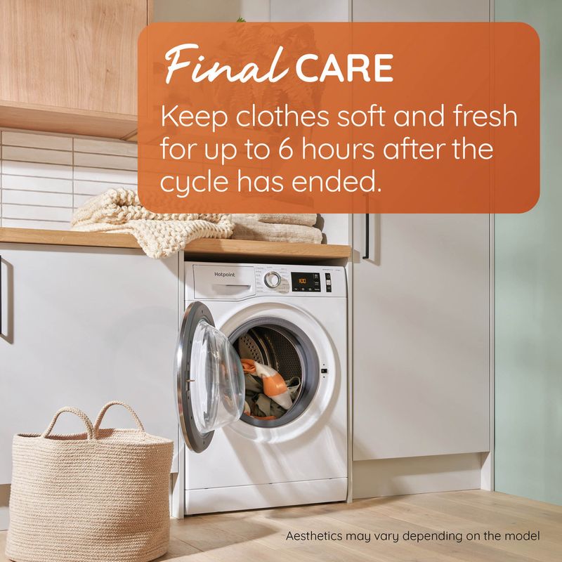 Hotpoint Washing machine Freestanding NM11 946 BC A UK N Black Front loader A USP3_gallery