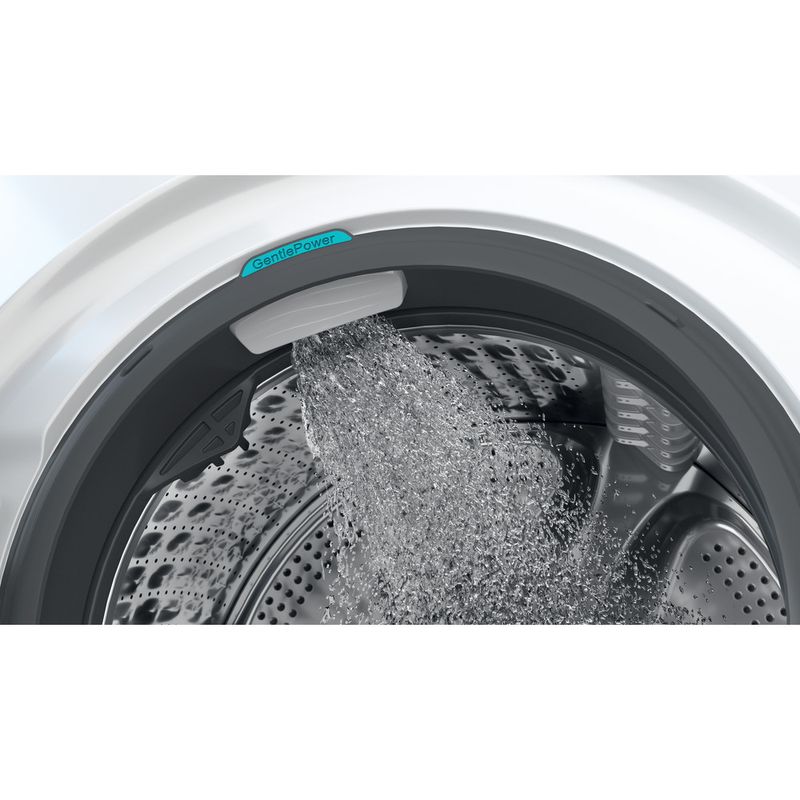 Hotpoint Washing machine Freestanding H7 99 GPOWER UK White Front loader A Drum