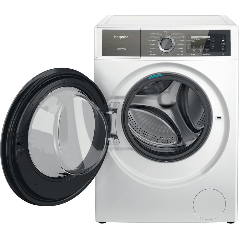 Hotpoint Washing machine Freestanding H8 99AD GPOWER UK White Front loader A Frontal open