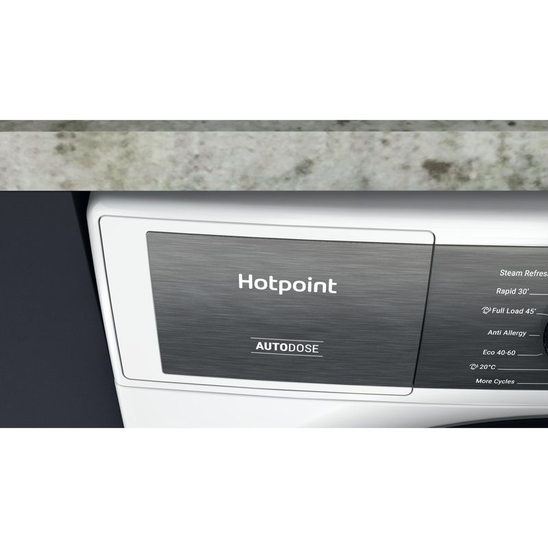 Hotpoint Washing machine Freestanding H8 99AD GPOWER UK White Front loader A Lifestyle detail