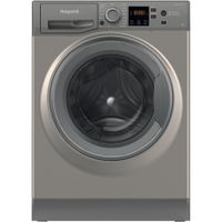 Hotpoint Anti-stain Washing Machine - Graphite - 9kg - 1400rpm - A Rated - NSWR 946 GK UK