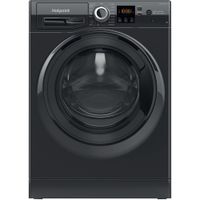 Hotpoint Anti-stain Washing Machine - Black - 9kg - 1400rpm - A Rated - NSWR 946 BS UK