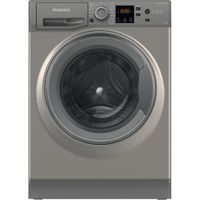 Hotpoint Anti-stain Washing Machine - Graphite - 7kg - 1400rpm - A Rated - NSWR 7469 GK UK