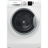 Hotpoint Anti-stain Washing Machine - White - 8kg - 1400rpm - A Rated - NSWE 846 WS UK