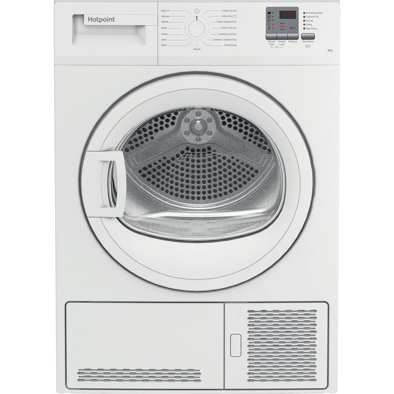 Hotpoint-Dryer-C-HD-C82-WWGD-UK-White-Frontal