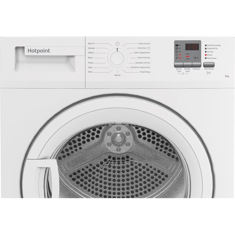 Hotpoint-Dryer-C-HD-C82-WWGD-UK-White-Control-panel