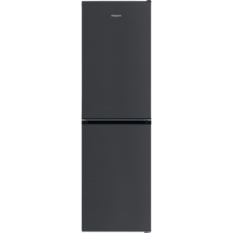 Hotpoint Fridge Freezer Freestanding HPKH 1261 XBR4UK Black 2 doors Frontal