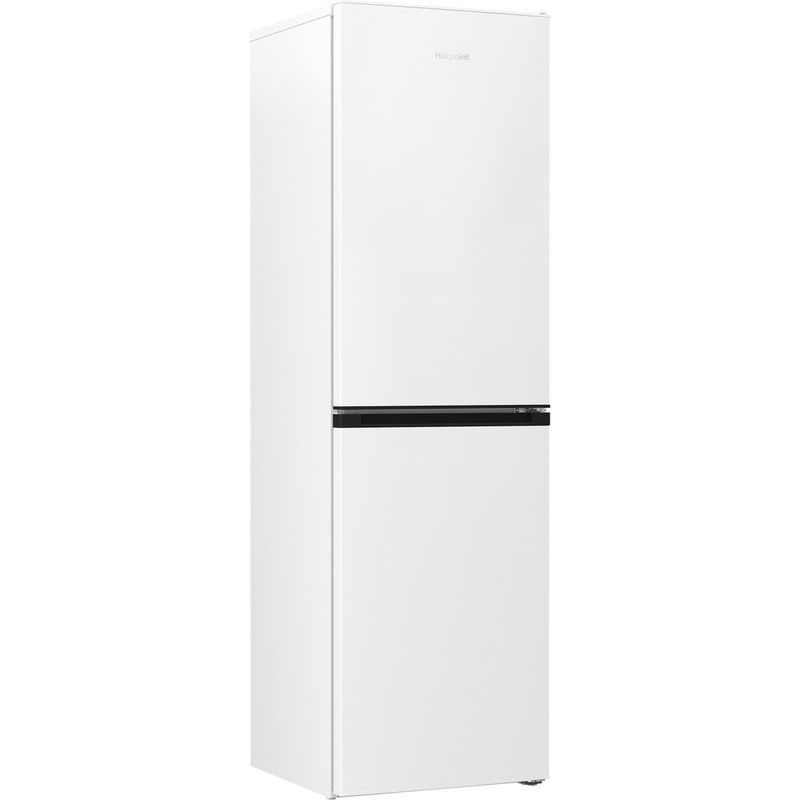 Hotpoint Fridge Freezer Freestanding HPKH 1261 W4UK White 2 doors Perspective