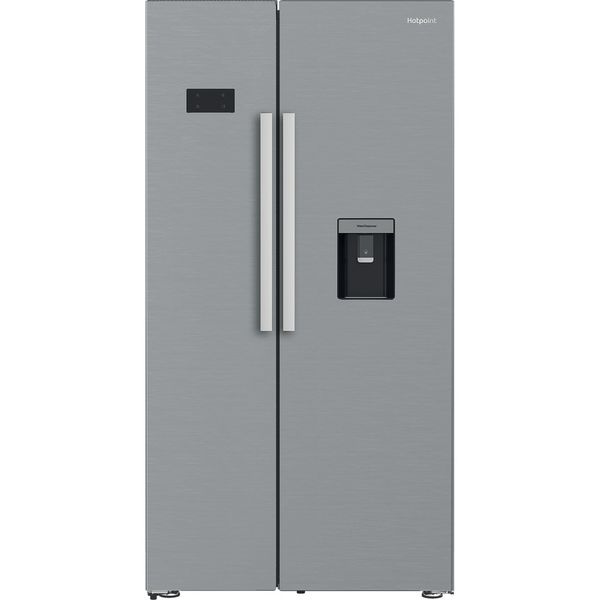 Hotpoint Side-by-Side Freestanding HPG2 6583W XP4UK ARC 764 Manhattan Gray Frontal