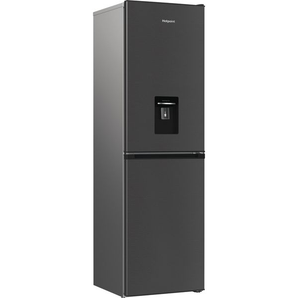 Hotpoint Fridge Freezer Freestanding HPKH 1261W XBR4UK ARC 764 Manhattan Gray 2 doors Perspective