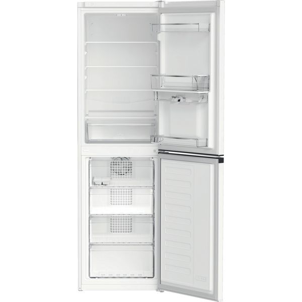 Hotpoint Fridge Freezer Freestanding HPKH 1261W XBR4UK ARC 764 Manhattan Gray 2 doors Frontal open