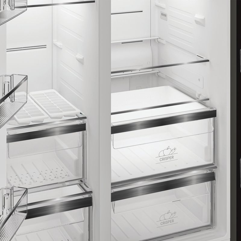 Hotpoint Side-by-Side Freestanding HPG2 6592 XP4UKWR Pet Inox Drawer