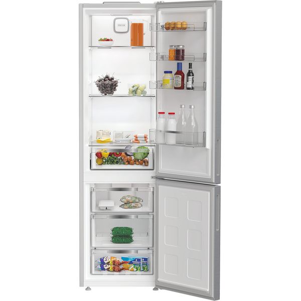 Hotpoint Fridge Freezer Freestanding HPK 26402 XP4UK New Silver – ARC 1035 2 doors Lifestyle frontal open