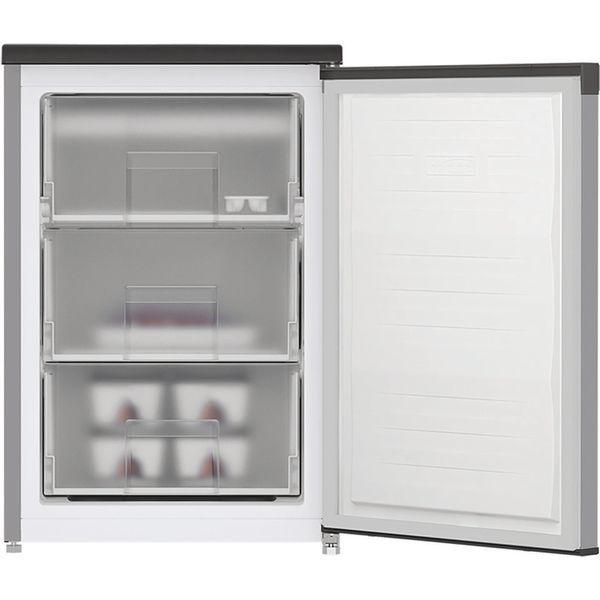 Hotpoint-Freezer-Freestanding-H55Z1-112X-UK-Inox-Frontal-open