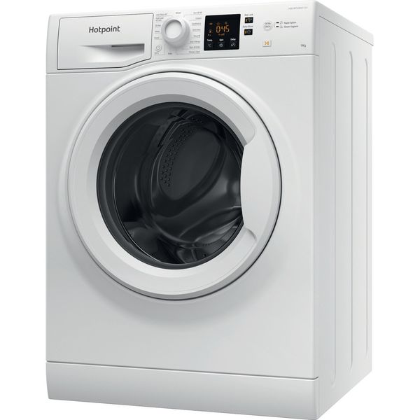 Hotpoint-Washing-machine-Freestanding-NSWM-946-W-UK-White-Front-loader-A-Perspective