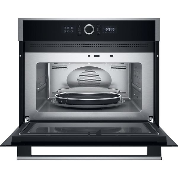 Hotpoint Microwave Built-in HMW47HMXUK Stainless steel Electronic 40 MW+Grill function 900 Frontal open