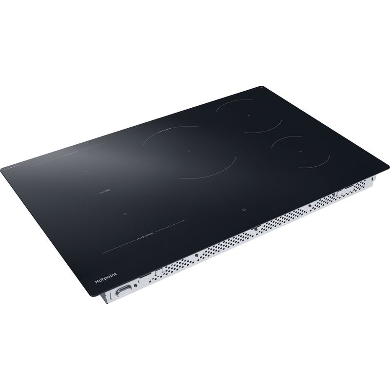 Hotpoint-HOB-HTX8017DCF2-Black-Induction-vitroceramic-Perspective