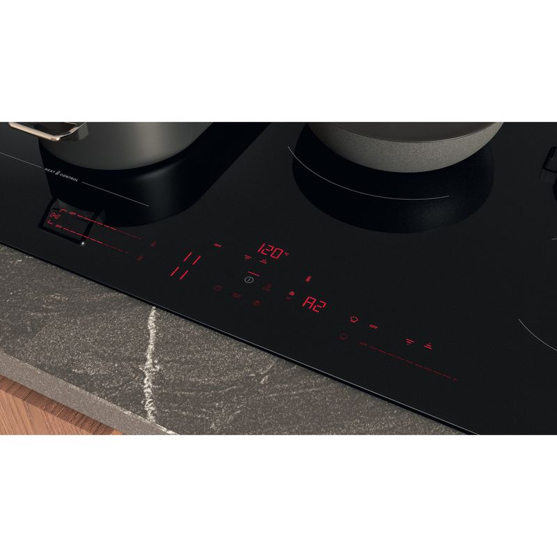 Hotpoint-HOB-HTX8017DCF2-Black-Induction-vitroceramic-Control-panel