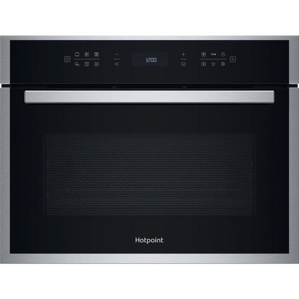 Hotpoint Microwave Built-in HCW6O7HTSXUK Stainless steel Electronic 53 MW-Combi 950 Frontal