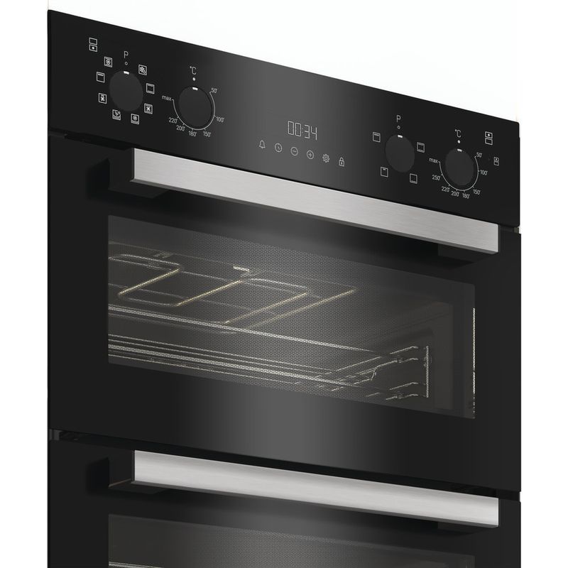 Hotpoint Double oven DIH 82G1A B Black A Lifestyle control panel