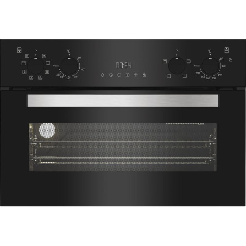 Hotpoint Double oven DIH 82G1A B Black A Control panel