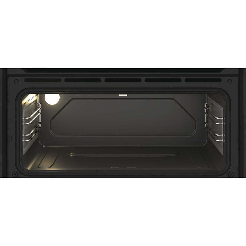Hotpoint Double oven DIH 82G1A B Black A Cavity