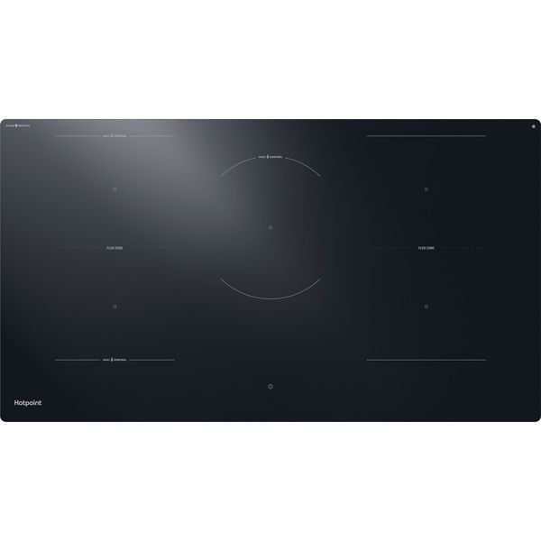 Hotpoint HOB HEX9024DCFF2 Black Induction vitroceramic Frontal