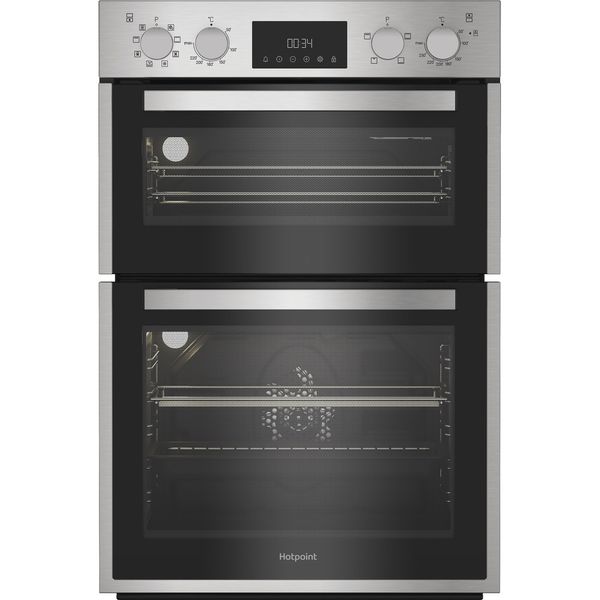 Hotpoint-Double-oven-DIH-82D-IX-Inox-A-Frontal