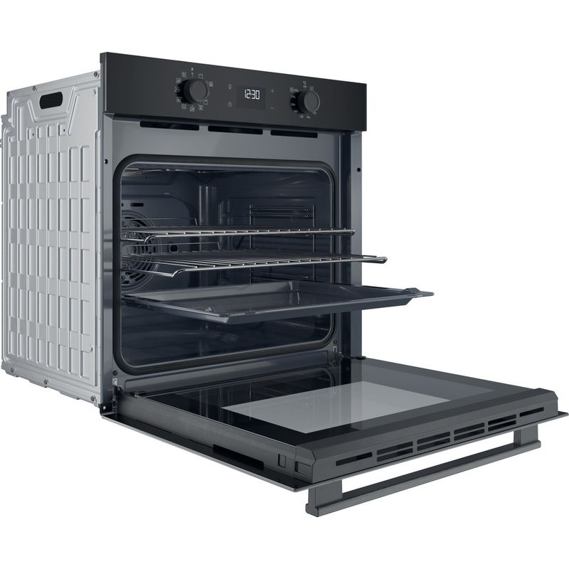 Hotpoint-OVEN-Built-in-HO-458H-B-UK-Electric-A--Perspective-open
