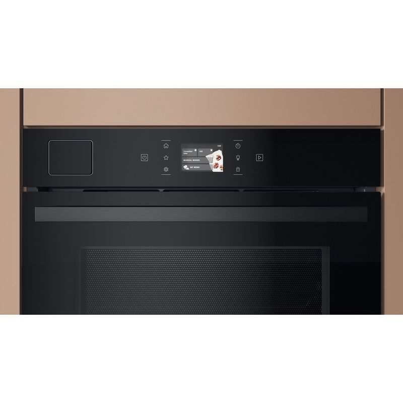 Hotpoint-Microwave-Built-in-HCT9A9PHTSBUK-Black-Electronic-53-MW-Combi-950-Control-panel