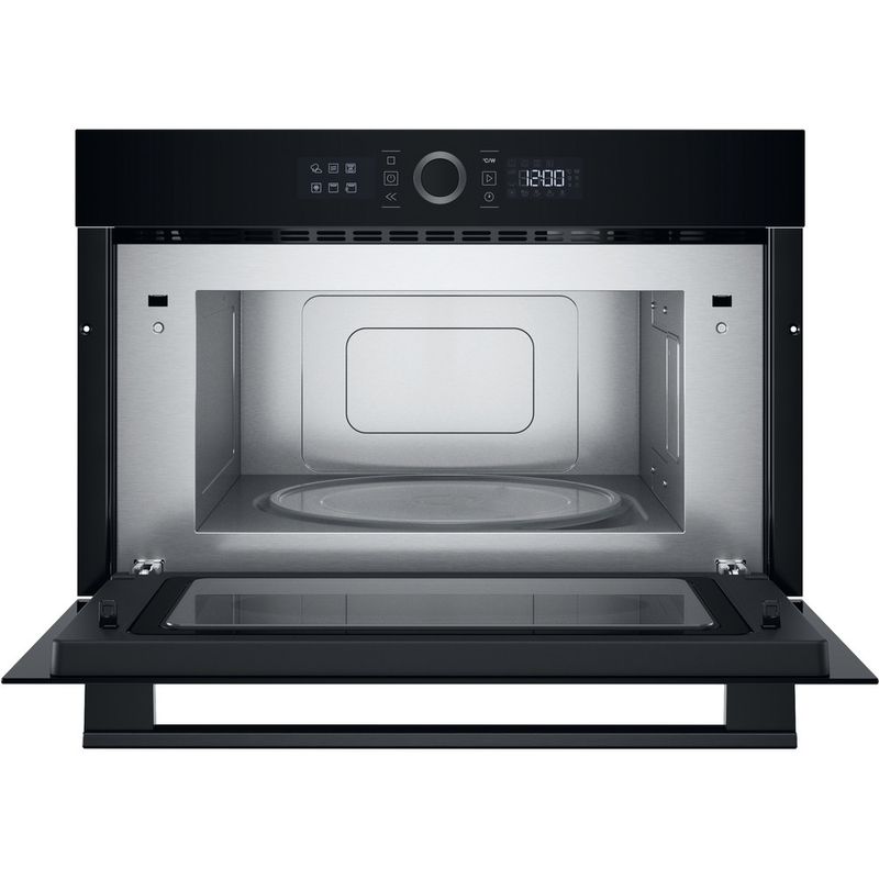 Hotpoint-Microwave-Built-in-HMD44MBUK-Black-Electronic-31-MW-Grill-function-1000-Frontal-open