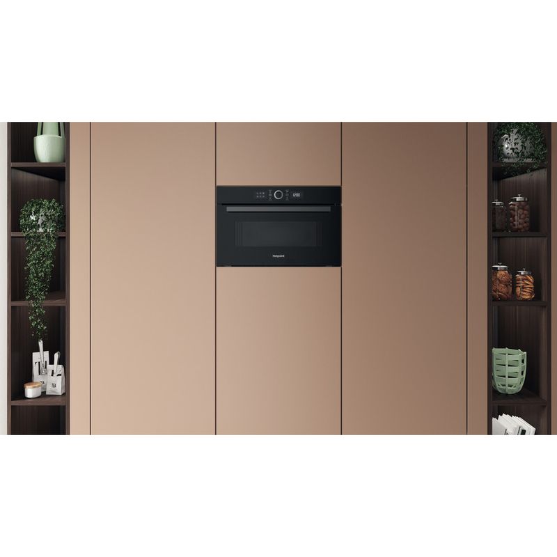 Hotpoint-Microwave-Built-in-HMD44MBUK-Black-Electronic-31-MW-Grill-function-1000-Lifestyle-frontal