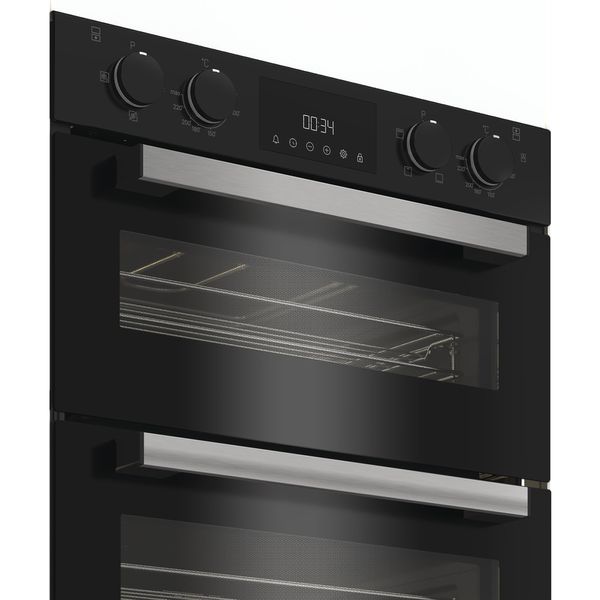 Hotpoint Double oven DUH 10D B Black A Lifestyle control panel