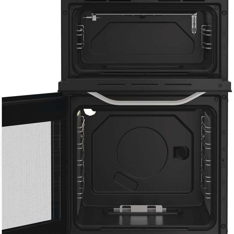 Hotpoint-Double-Cooker-HTG5GCWL-White-A--Frontal-open