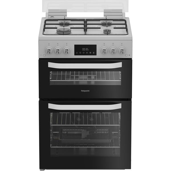 Hotpoint-Double-Cooker-HDG6GDCW-White-A--Frontal