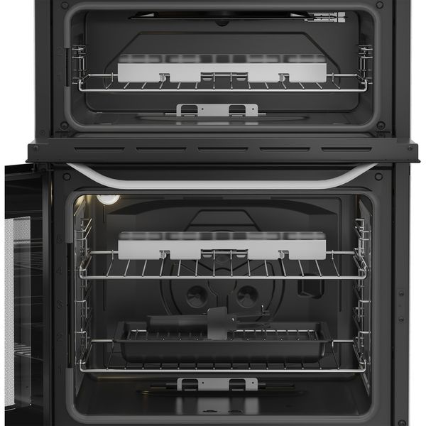 Hotpoint-Double-Cooker-HDG6GDCW-White-A--Lifestyle-frontal-open