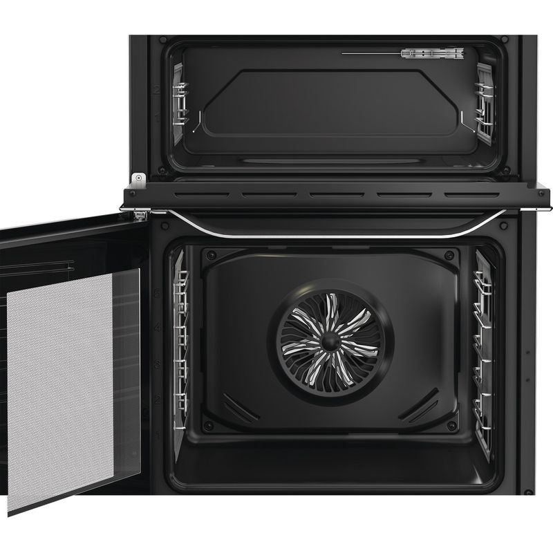 Hotpoint-Double-Cooker-HDE6IDC2X-Inox-A-Frontal-open
