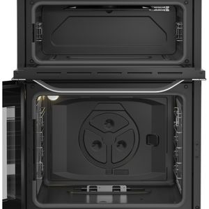 Hotpoint-Double-Cooker-HDG6GDCWX-Inox-A--Frontal-open